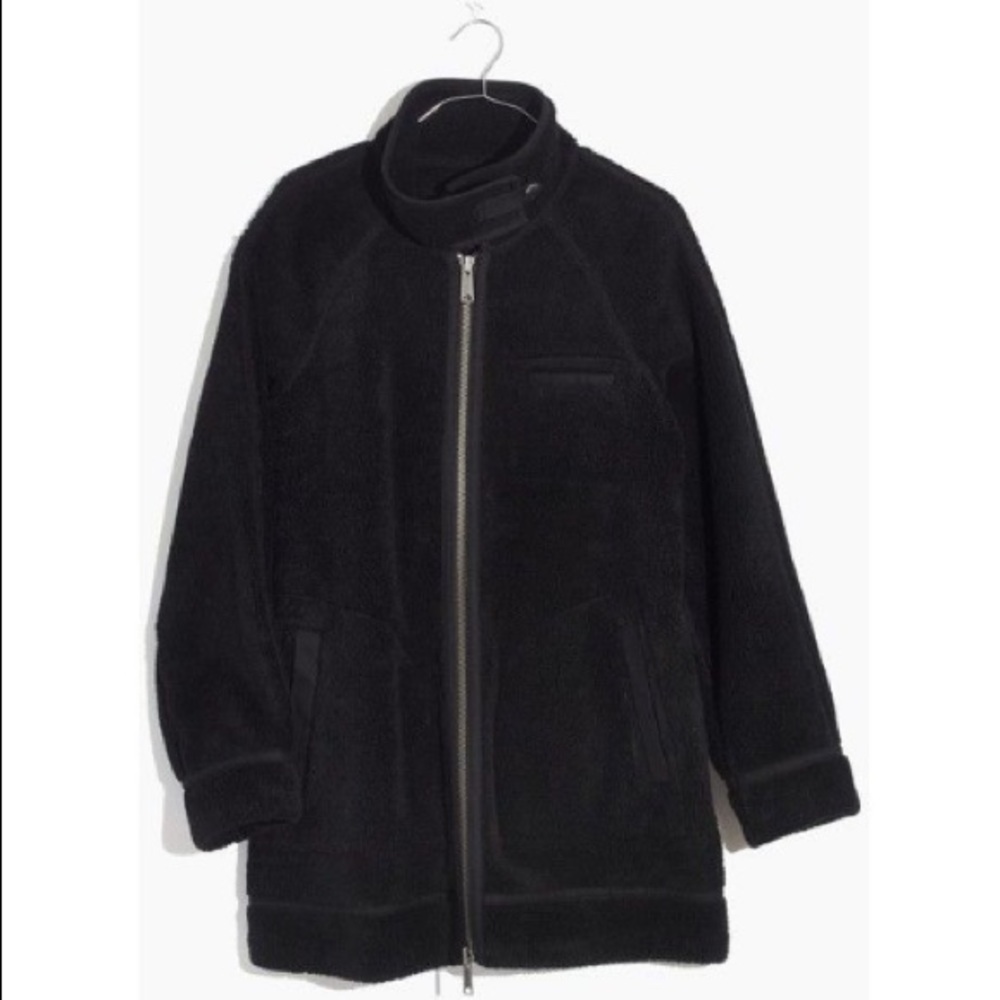 Madewell City Grid Sherpa Jacket